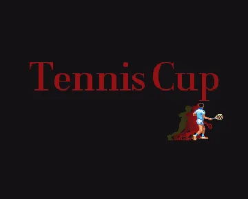 Tennis Cup screen shot title
